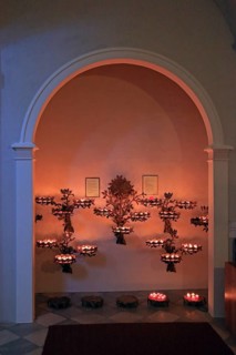 Parish church of St Virgil and St Catherine, Rattenberg, Tyrol, Austria, Europe