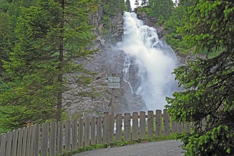 Krimml Waterfalls, Krimml Achental Valley, Hohe Tauern National Park, Krimml, Pinzgau, Austria,