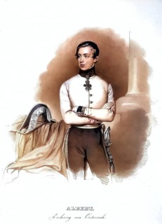 Archduke Albrecht Friedrich Rudolf of Austria-Teschen (born 3 August 1817 in Vienna, died 18