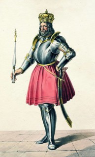 Andrew I (1013-1060), King of Hungary (1046-1060, Historical, digitally restored reproduction from