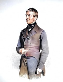 Georg Paul Binder (1784-1867), theologian, poet, naturalist. Protestant Superintendent A. B. in
