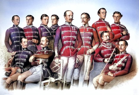 Officers of the Austro-Hungarian Monarchy, k. u. k.-Monarchie Hussar Regiment Count Nadasdy No. 9