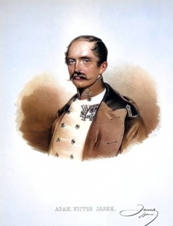 Adam Viktor Janek, Austro-Hungarian Monarchy, Imperial and Royal Monarchy Captain around 1850,