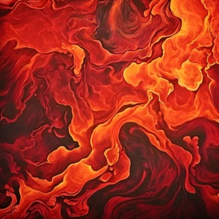 Marble textured orange chalkboard as illustration background, AI generated