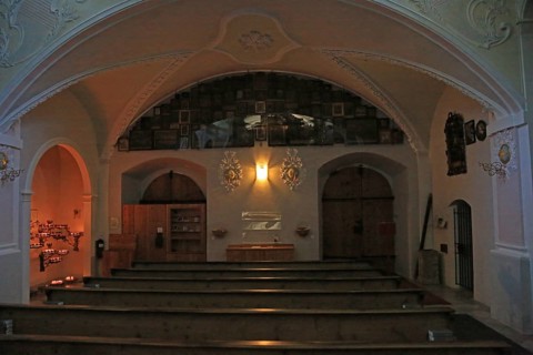 Parish church of St Virgil and St Catherine, Rattenberg, Tyrol, Austria, Europe