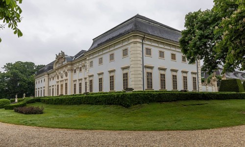 Halbturn Castle, Halbturn, castle park, avenue, Austria, Europe
