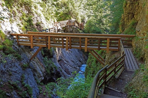 Krimml Waterfalls, Krimml Achental Valley, Hohe Tauern National Park, Krimml, Pinzgau, Austria,
