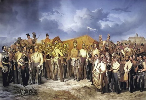 Eduard Ckam Gallas (1805-1891) and the Officer Corps of the 8th Cuirassier Regiment, Historical,