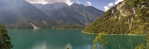 Plansee and Ammergau Alps, Tyrol, Austria, Europe