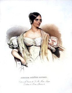Amalie Schuetz (pseudonym: Amalie Schuetz-Oldosi, born 22 January 1803 in Vienna, died 21 September