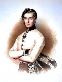 Archduke Stephen of Austria (1817-1867), Palatine of Hungary, Historical, digitally restored