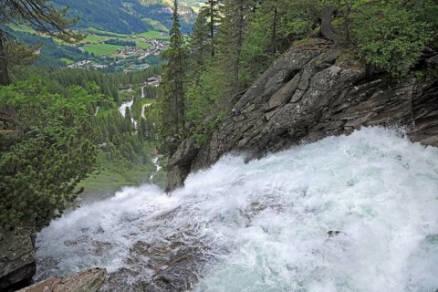 Krimml Waterfalls, Krimml Achental Valley, Hohe Tauern National Park, Krimml, Pinzgau, Austria,