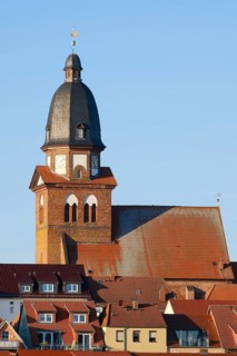 St. Mary's Church, Waren, Mueritz, Mecklenburg Lake District, Mecklenburg, Mecklenburg-Vorpommern,