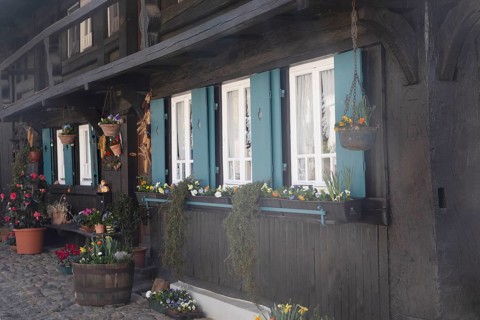 Black Forest house in Glottertal, Baden-Wuerttemberg, Germany, Europe