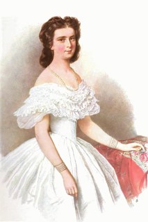 Elisabeth of Austria (born 24 December 1837 as Elisabeth Amalie Eugenie von Wittelsbach, Duchess in