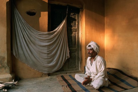 Hindu ascetic, sadhu, near Janaki temple, Janakpur, Nepal. According to the hindu mythology,