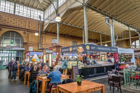 Arminiusmarkthalle, Arminiusstrasse, Moabit, Berlin, Germany, Europe