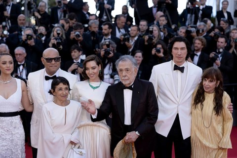 Cannes, France, 16.5.2024: Nathalie Emmanuel, Laurence Fishburne, Kathryn Hunter, Aubrey Plaza,