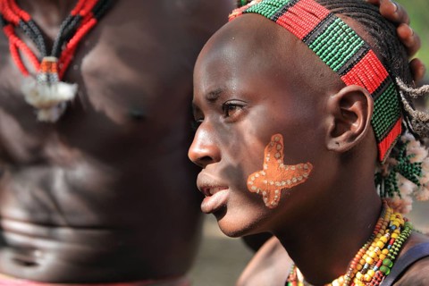 South Ethiopia, Omo region, among the Hamar tribe, Hamer, Hamma, Hammer, Amar or Amer, in the