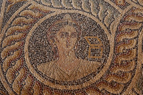 Calliope, the beautiful-voiced muse, Mother of Orpheus, Muse of Heroic Poetry, Writing tablet, One
