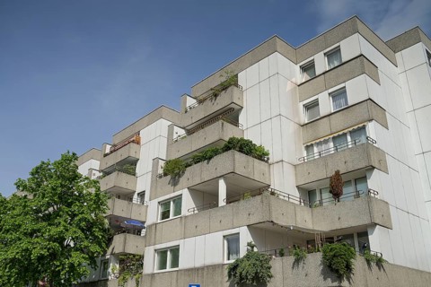 Residential building, Adolfstrasse, Gerichtstrasse, Wedding, Mitte, Berlin, Germany, Europe