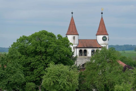 Art Nouveau church in Gaggstatt, Art Nouveau, Kirchberg-Gaggstatt, church, church tower, tower,