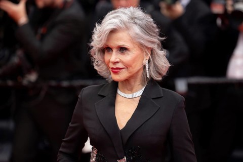 Cannes, France, 14 May 2024: Jane Fonda during the opening of the 77th Cannes International Film