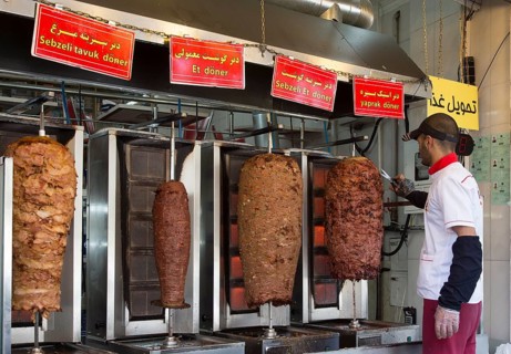 Kebab snack bar in Tehran on 06/04/2015, Tehran, Iran, Asia