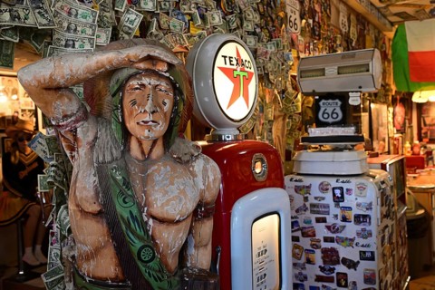 Hackberry General Store shop decoration, Route66, Hackberry, Arizona