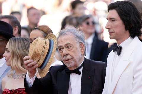 Cannes, France, 16.5.2024: Francis Ford Coppola at the premiere of Megalopolis on the red carpet of