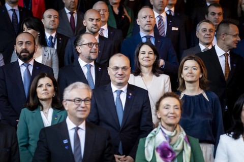 Annalena Baerbock (Alliance 90/The Greens), Federal Foreign Minister, photographed as part of the
