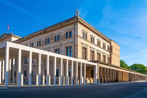 James-Simon-Galerie, Neues Museum, Museum Island, Berlin, Germany, Europe