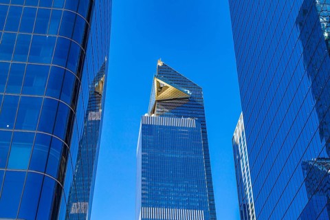 The Edge is the name of New York's highest viewing platform on the skyscraper at 30 Hudson Yards,