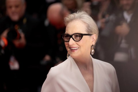 Cannes, France, 14 May 2024: Meryl Streep during the opening of the 77th Cannes International Film