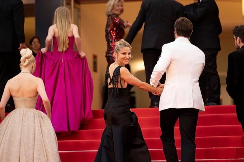 Cannes, France, 15.5.2024: Elsa Pataky and Chris Hemsworth at the premiere of Furiosa: A Mad Max