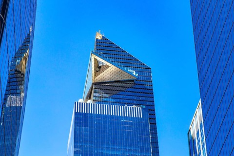 The Edge is the name of New York's highest viewing platform on the skyscraper at 30 Hudson Yards,