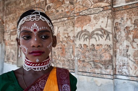 Gotipua dancer, traditional hindu dance, Odisha, India, Asia