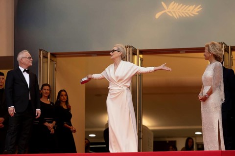 Cannes, France, 14 May 2024: Meryl Streep during the opening of the 77th Cannes International Film