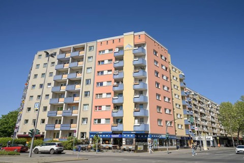 Gewobag, residential building, Martin-Luther-Strasse, Schoeneberg, Berlin, Germany, Europe