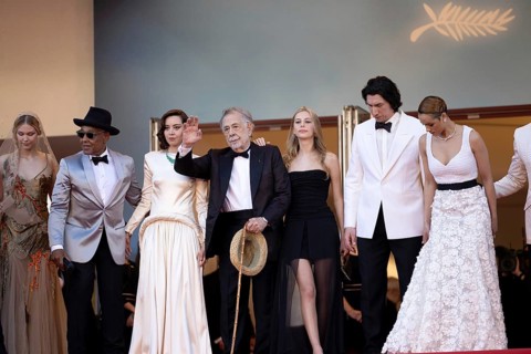 Cannes, France, 16.5.2024: Grace VanderWaal, Giancarlo Esposito, Aubrey Plaza, Francis Ford