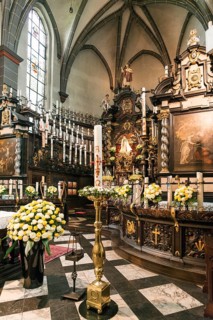 Interior view, candle chapel, place of pilgrimage, Kevelaer, Lower Rhine, North Rhine-Westphalia,