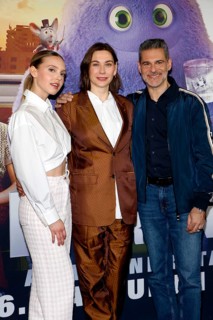 Lina Larissa Strahl, Christiane Paul and Rick Kavanian at the special screening of IF: IMAGINARY