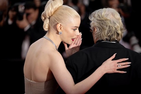 Cannes, France, 15.5.2024: Anya Taylor-Joy and George Miller (director) at the premiere of Furiosa: