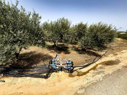 Irrigation irrigation distributor irrigation system water supply with high water consumption of for