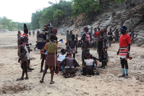 Southern Ethiopia, Omo region, people of the Hamar tribe, Hamer, Hamma, Hammer, Amar or Amer,