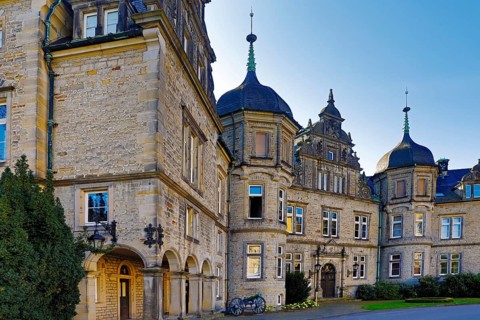 Bueckeburg Castle, Lower Saxony State Archives, Bueckeburg, Lower Saxony, Germany, Europe