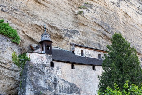 Chapel of the Cross above St Peter's Cemetery, City of Salzburg, Province of Salzburg, Austria,