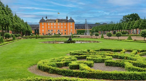 Schwetzingen Palace and Palace Gardens, Schwetzingen, Baden-Wuerttemberg, Germany, Europe