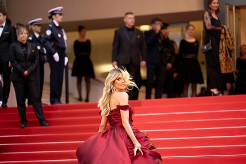 Cannes, France, 14 May 2024: Heidi Klum during the opening of the 77th Cannes International Film