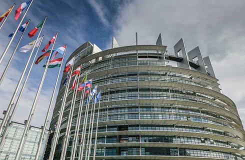 European Parliament, 1 All. du Printemps, Strasbourg, Departement Bas-Rhin, France, Europe